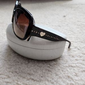 Coach Scarlett Tortoise and Gold Sunglasses